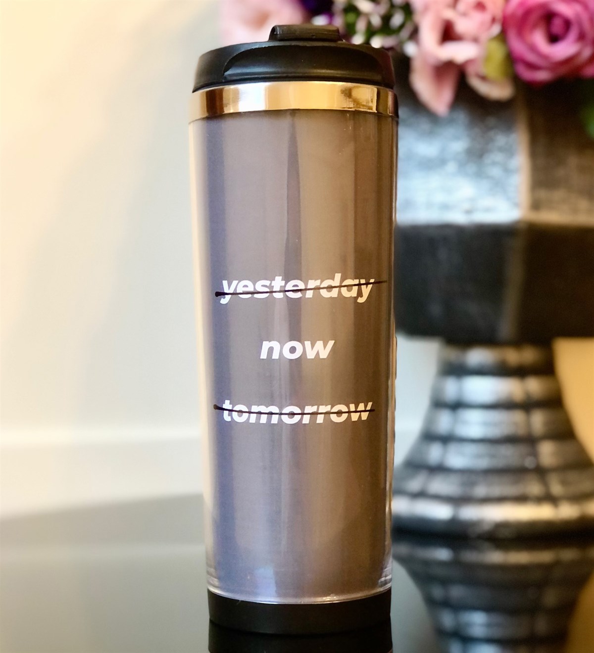 Yesterday Now Tomorrow Tasarımlı 400 Ml Mug BardakGiftmodaGmmg100090	