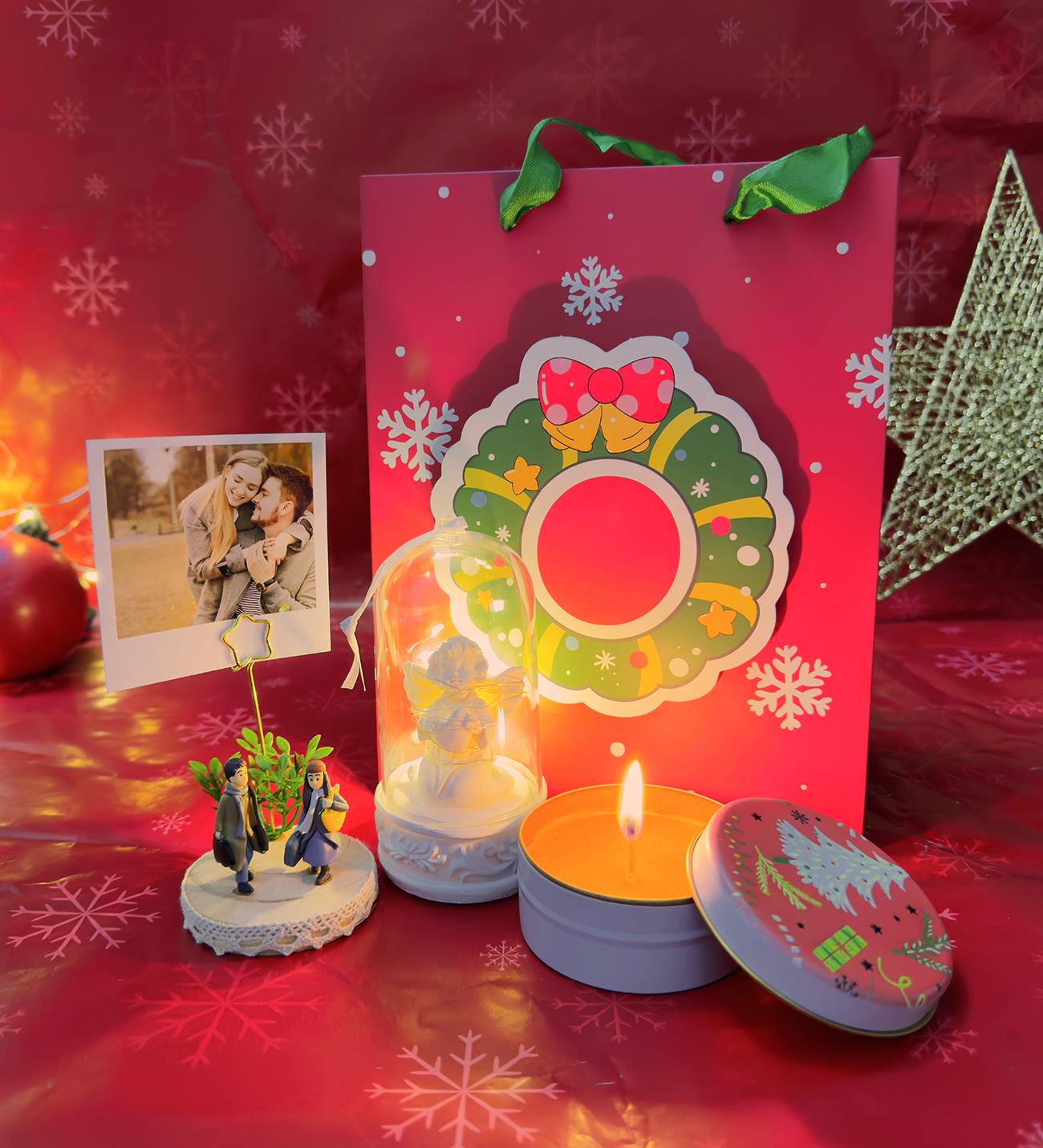 Yılbaşı Sıcaklığını Yansıtan Romantik Hediye SetigiftmodaGmhs102060