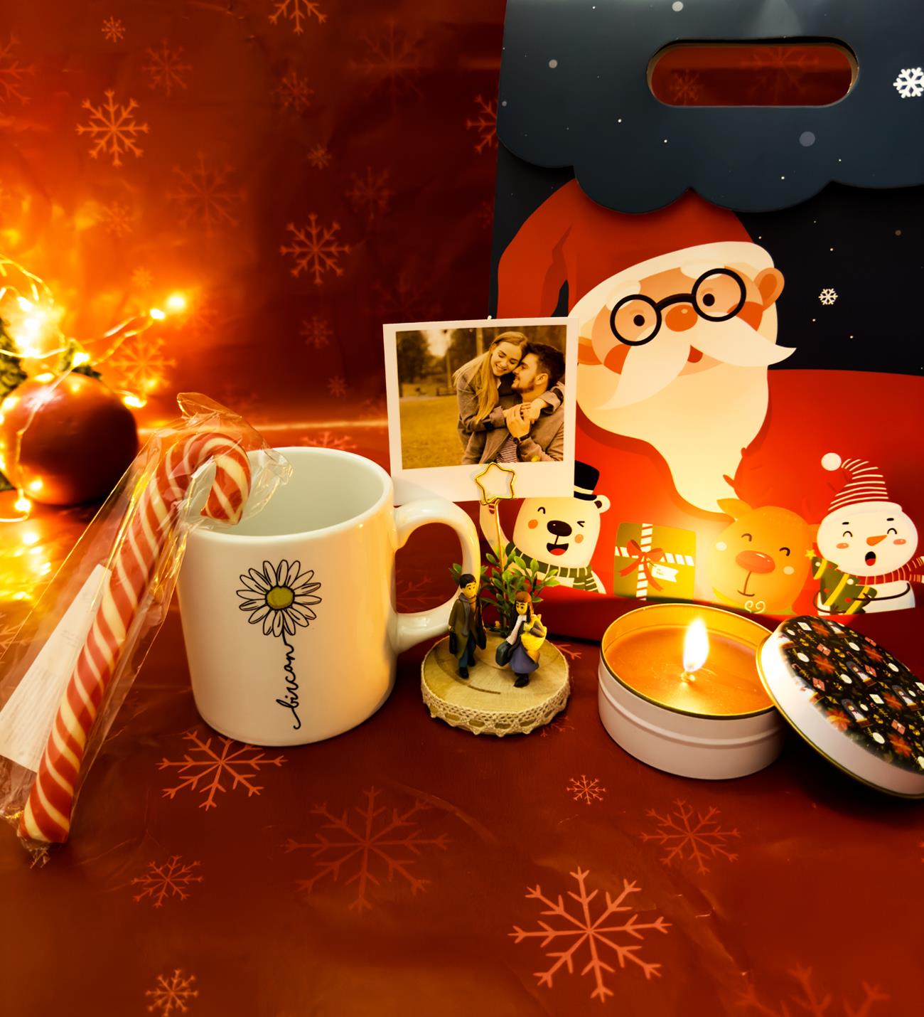 Kişiye Özel Şık ve Sevimli Yılbaşı Hediye SetigiftmodaGmhs102061