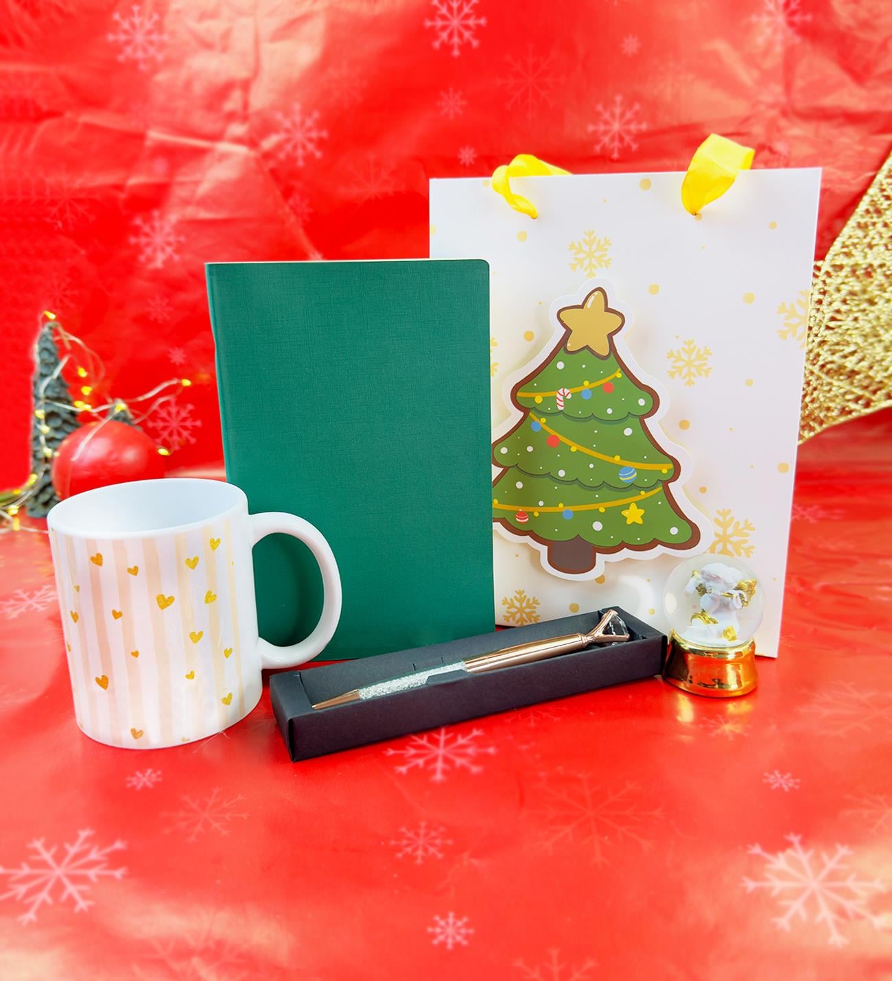 Yeni Yılın Zarafetini Yansıtan Yılbaşı Hediye SetigiftmodaGmhs102054