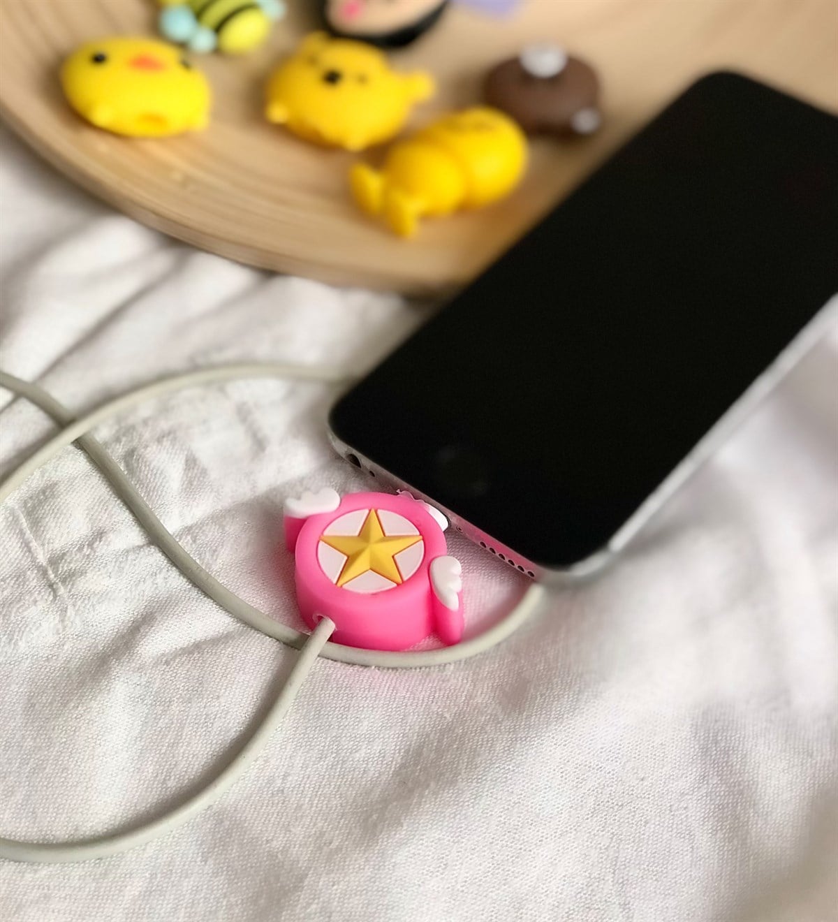 Yıldız Kablo KoruyucuGiftmoda Gm-4073-Yıldız