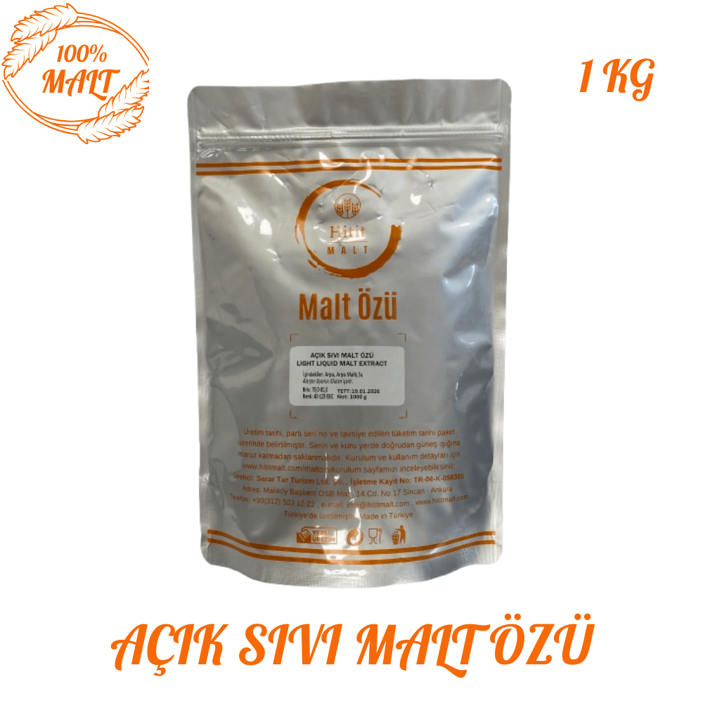 Açık Sıvı Malt Özü (Şerbetçi Otsuz) 1 Kg