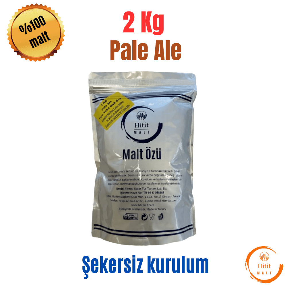 Pale Ale Tam Tahıl Malt Özü 2 Kg 
