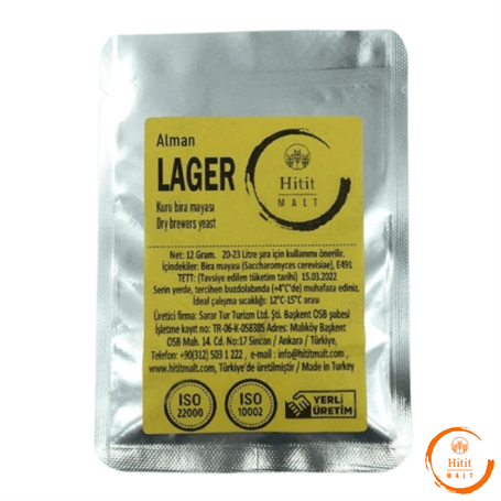 Alman Lager Kuru Bira Mayası 12 Gr