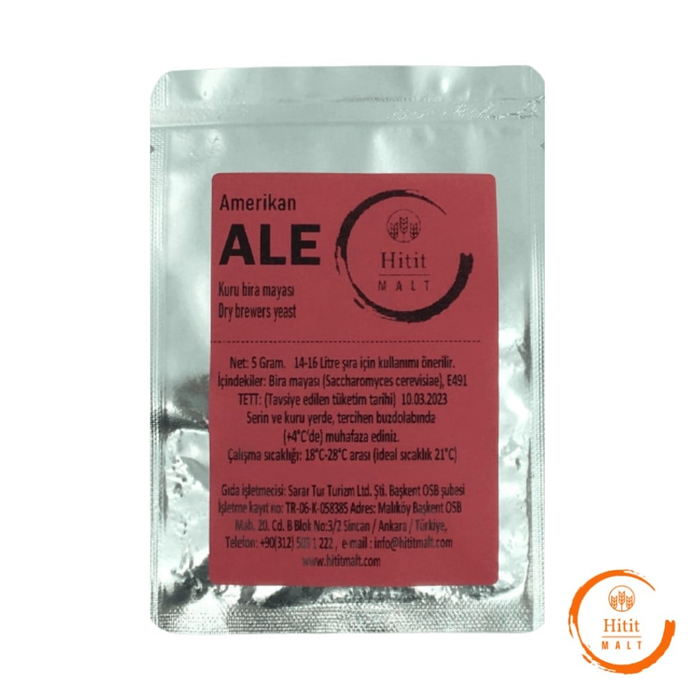Amerikan Ale Kuru Bira Mayası 5 Gr