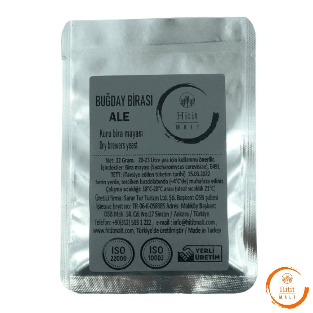 Buğday Birası Kuru Ale Mayası 12 Gr