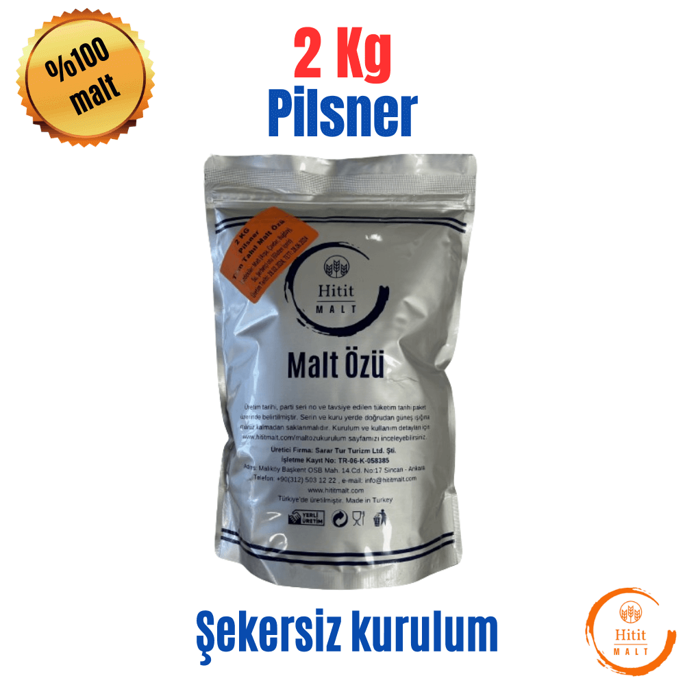 Pilsner Tam Tahıl Malt Özü 2 Kg 
