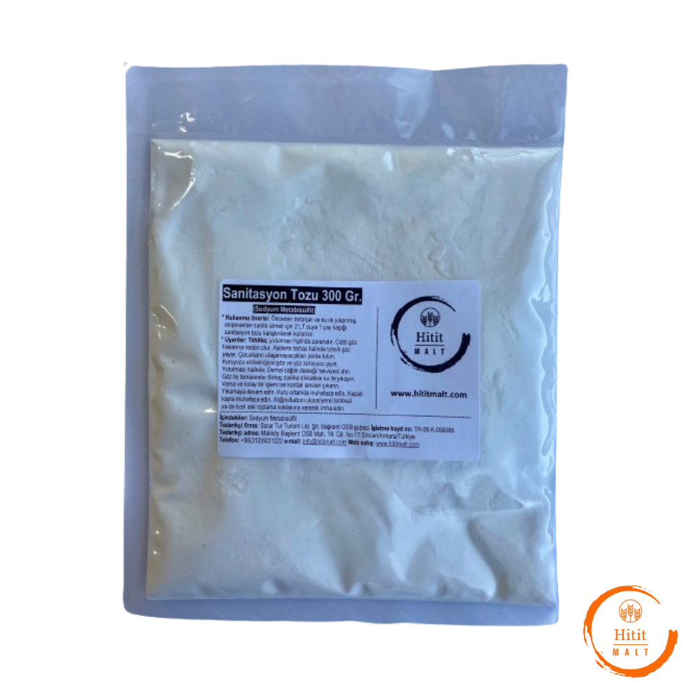 Sanitasyon Tozu 300 Gr (Sodyum Metabisülfit)