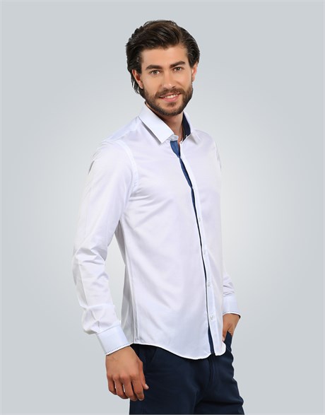 SLIM FIT LONG SLV DIMI FERY SLIM FIT SPORT - SMART