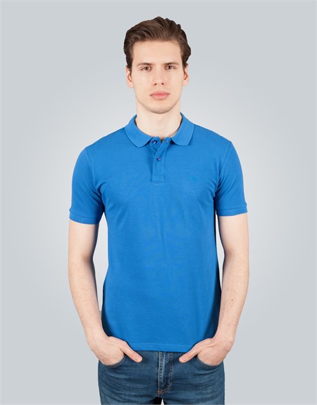 PLAIN PIQUE T-SHIRT SLIM FIT T-SHIRT