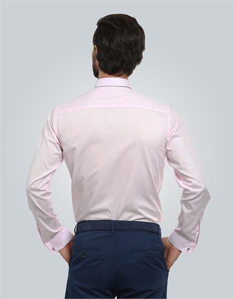 SLIM FIT LONG SLV %100 COTTON ATHENA   GÖMLEK EXCLUSIVE - PLAIN