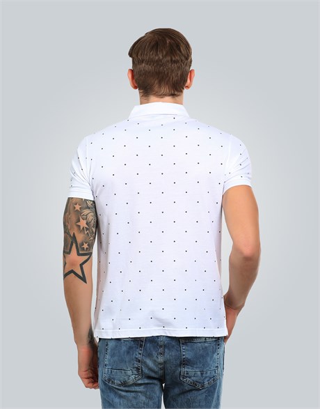 PRINTED PIQUE T-SHIRT NATAL SLIM FIT T-SHIRT