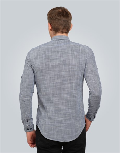 SLIM FIT LONG SLV COSTA SLIM FIT LINEN