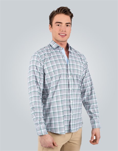 CLASSIC FIT LONG SLV CHECK KEBİLA CLASSIC FIT SPORT - PATTERNED