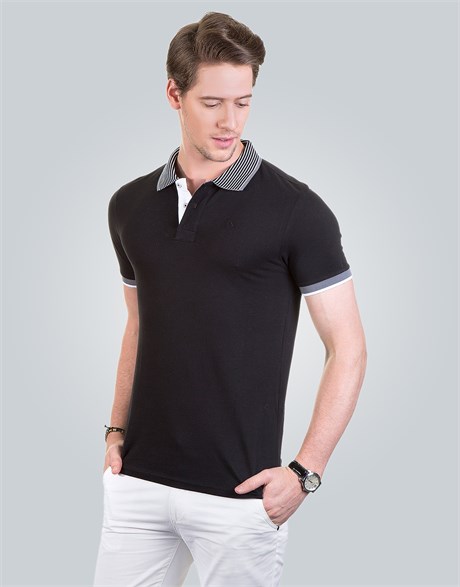 COTTON PİQUE T-SHIRT, POLPO SLIM FIT T-SHIRT