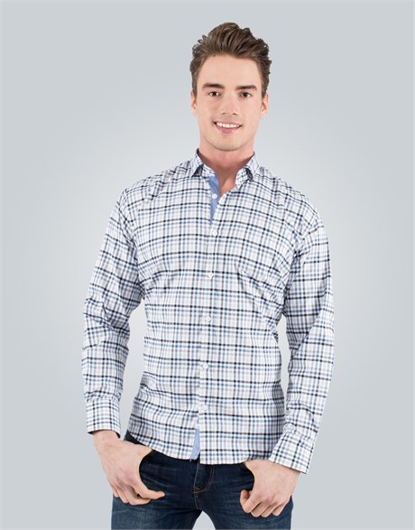 CLASSIC FIT LONG SLV CHECK KEBİLA CLASSIC FIT SPORT - PATTERNED