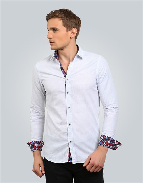 SLIM FIT LONG SLV ELITE SLIM FIT LINEN