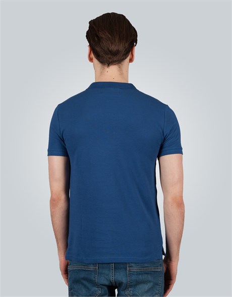 PLAIN PIQUE T-SHIRT SLIM FIT T-SHIRT