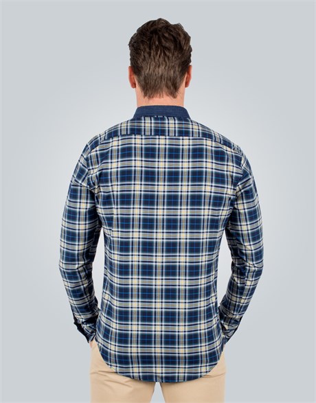 SLIM FIT LONG SLV CHECK SUDBURY SLIM FIT CHECKED