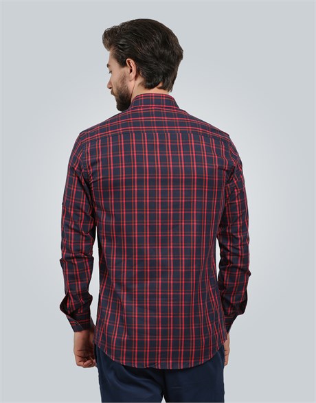 SLIM FIT LONG SLV CHECK FERGANA SLIM FIT CHECKED