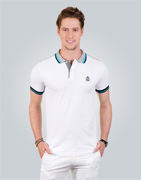 COTTON PİQUE T-SHIRT, MUVI SLIM FIT T-SHIRT