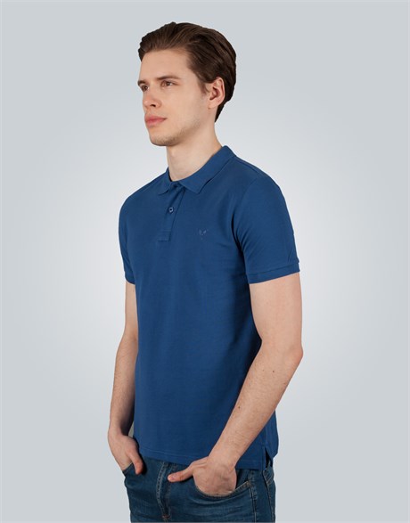 PLAIN PIQUE T-SHIRT SLIM FIT T-SHIRT