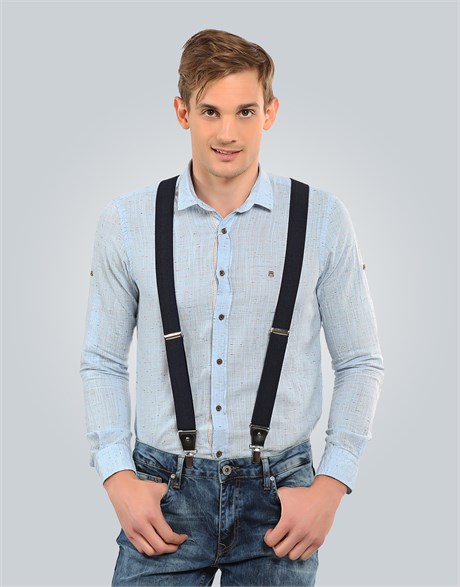 SLIM FIT LONG SLV PASTO SLIM FIT LINEN