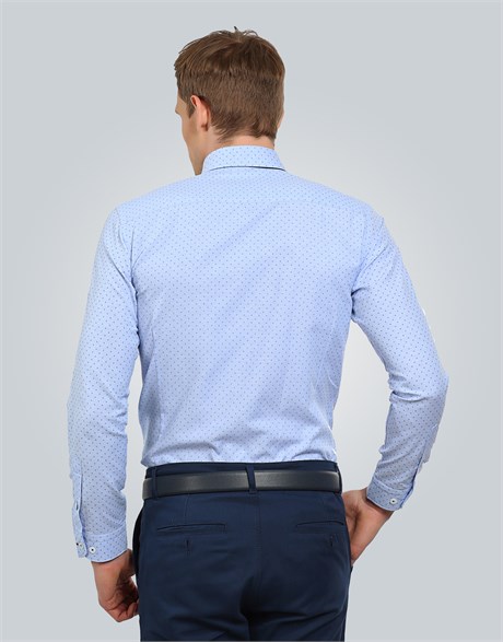 SLIM FIT LONG SLV MARİBOR   GÖMLEK SLIM FIT PRINTED - SIMPLE