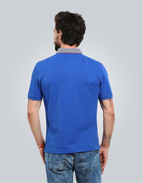 PIQUE T-SHIRT FOLKLAND SLIM FIT T-SHIRT