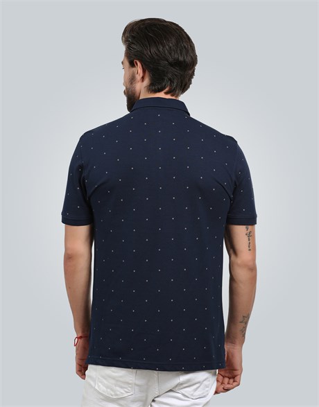 PRINTED PIQUE T-SHIRT NATAL SLIM FIT T-SHIRT