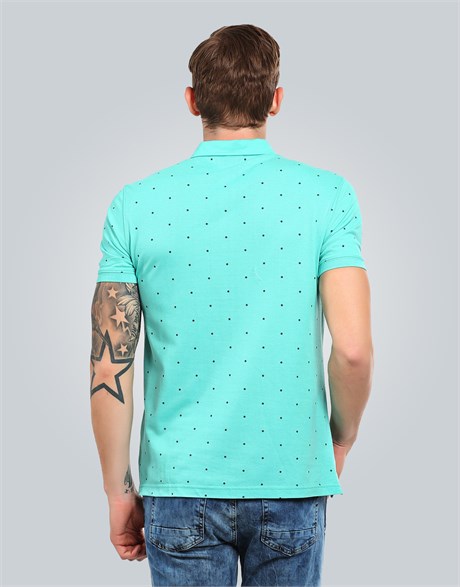 PRINTED PIQUE T-SHIRT NATAL SLIM FIT T-SHIRT