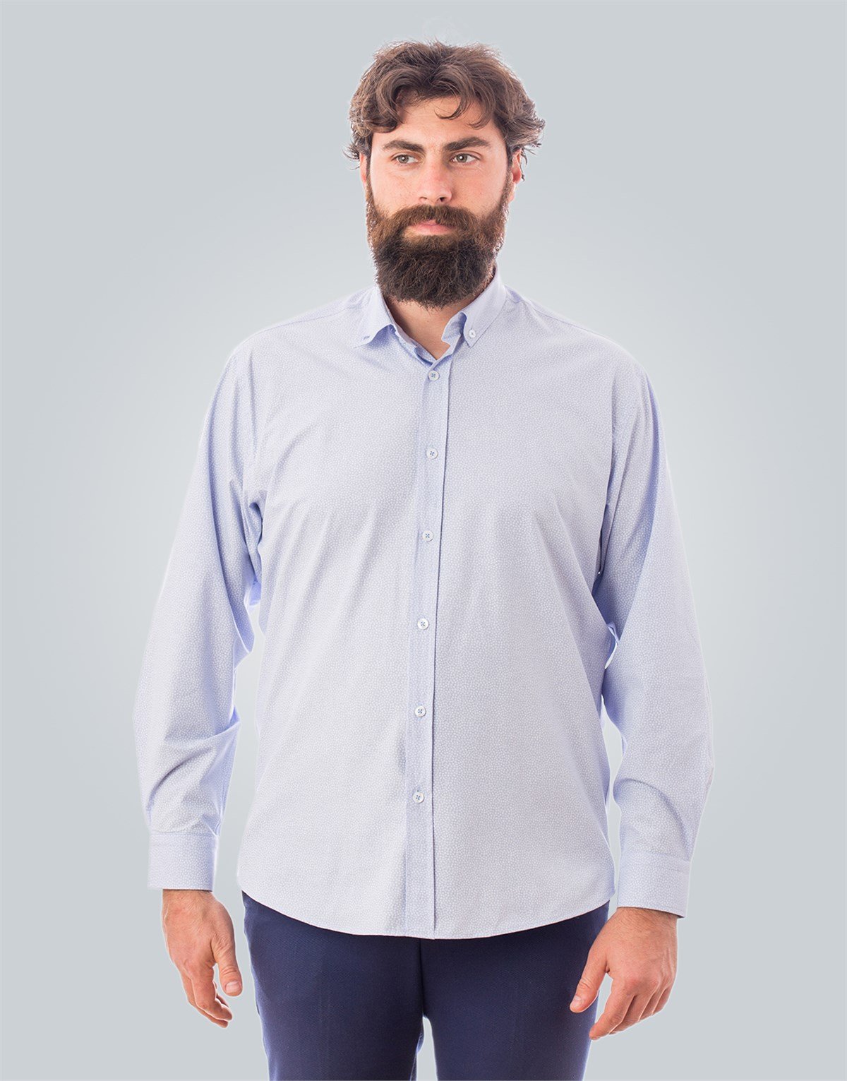CLASSIC FIT LONG SLV PRINTED VETE CLASSIC FIT SPORT - PATTERNED