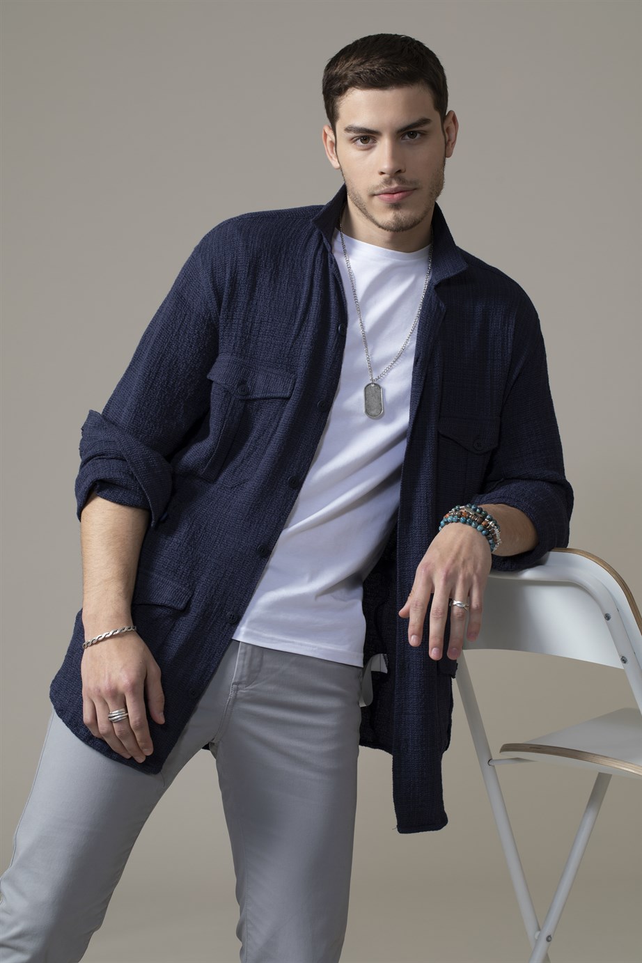 JACKET  HOLEN   HIRKA SLIM FIT SUMMER SEASON