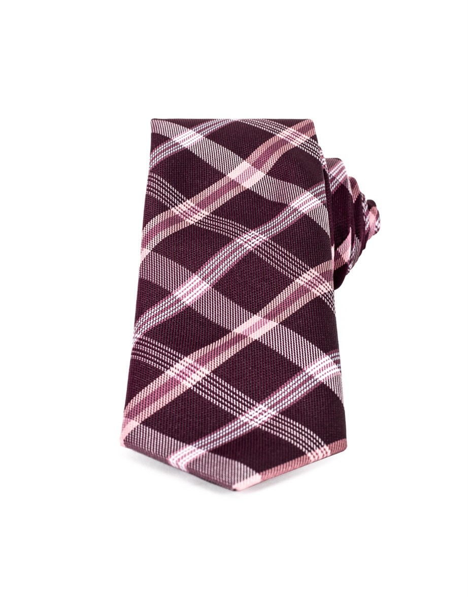TIE NARROW CHECK-   KRAVAT TIE