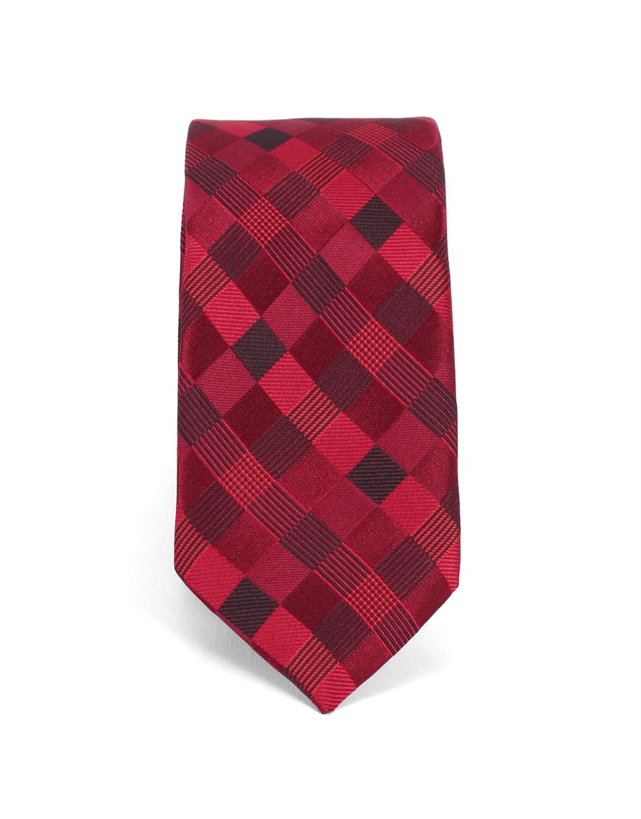 TIE NARROW CHECK-   KRAVAT TIE
