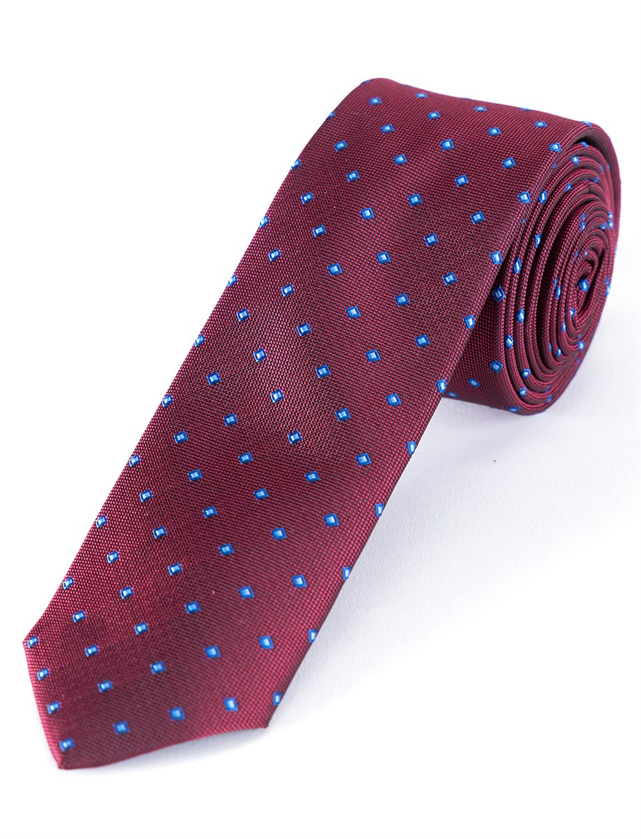 TIE NARROW CHECK-   KRAVAT TIE