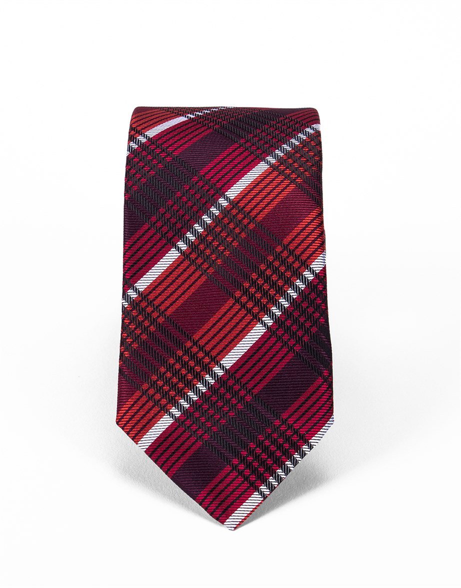 TIE NARROW CHECK-   KRAVAT TIE