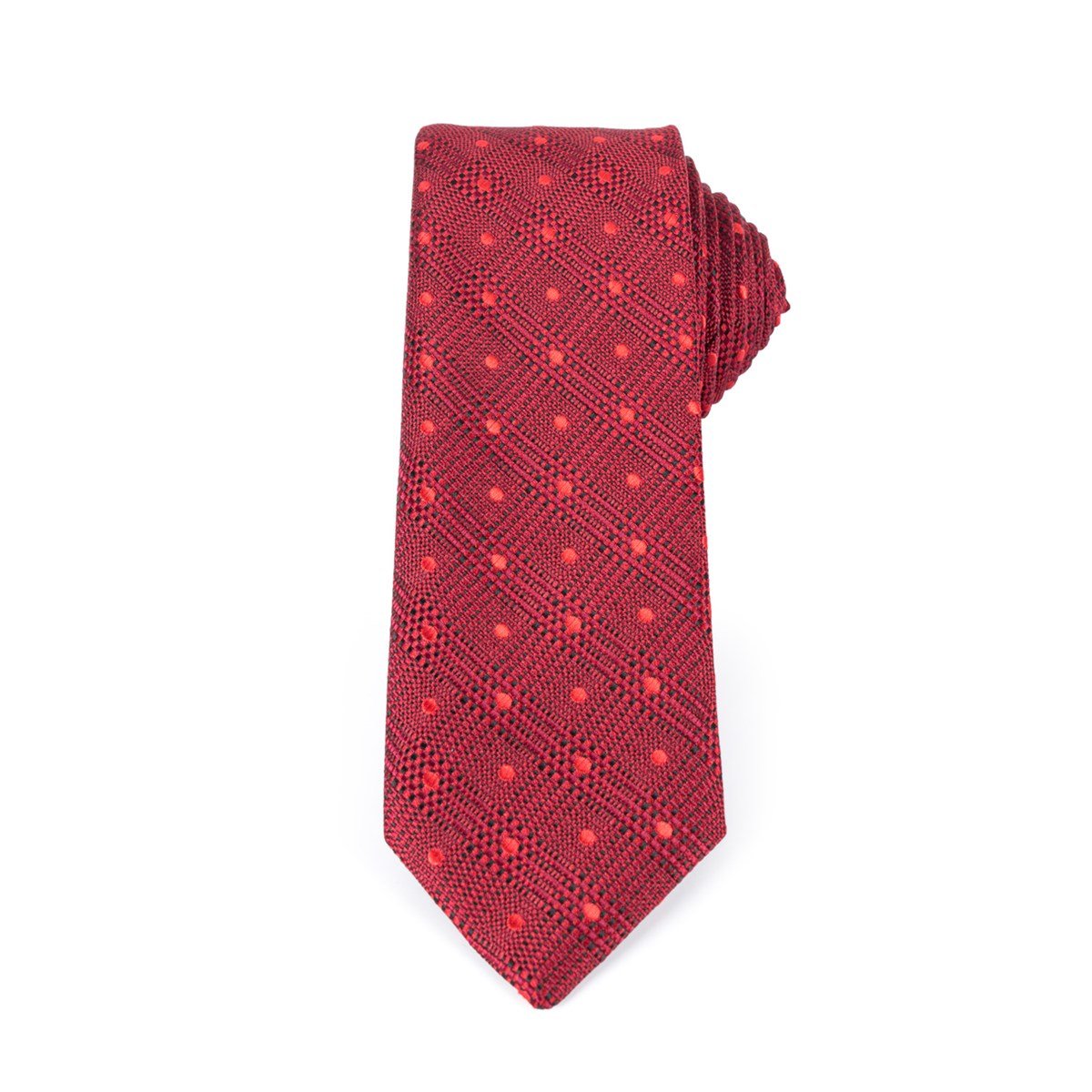 TIE NARROW CHECK-   KRAVAT TIE