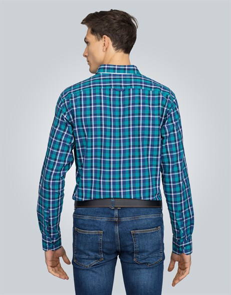 CLASSIC FIT LONG SLV CHECK BERGA   GÖMLEK CLASSIC FIT SPORT - PATTERNED