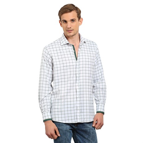 CLASSIC FIT LONG SLV CHECK ROOS CLASSIC FIT SPORT - PATTERNED