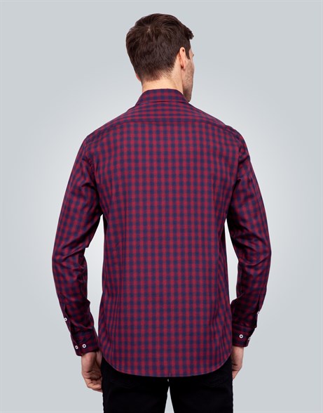 CLASSIC FIT LONG SLV CHECK WAT   GÖMLEK CLASSIC FIT SPORT - PATTERNED