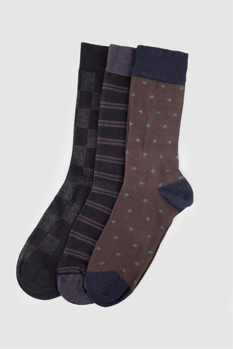 SOCKS FALL PATTERNED-3