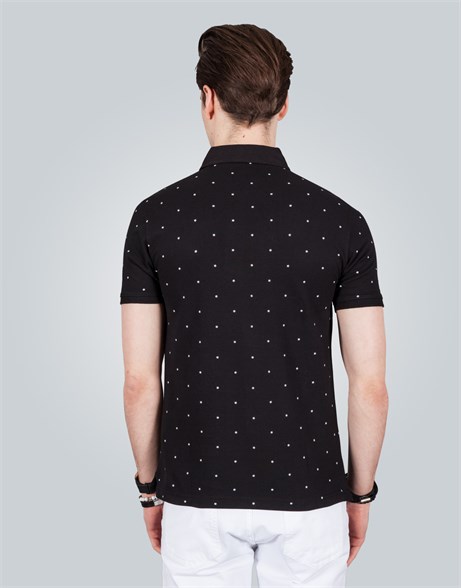 PRINTED PIQUE T-SHIRT NATAL SLIM FIT T-SHIRT