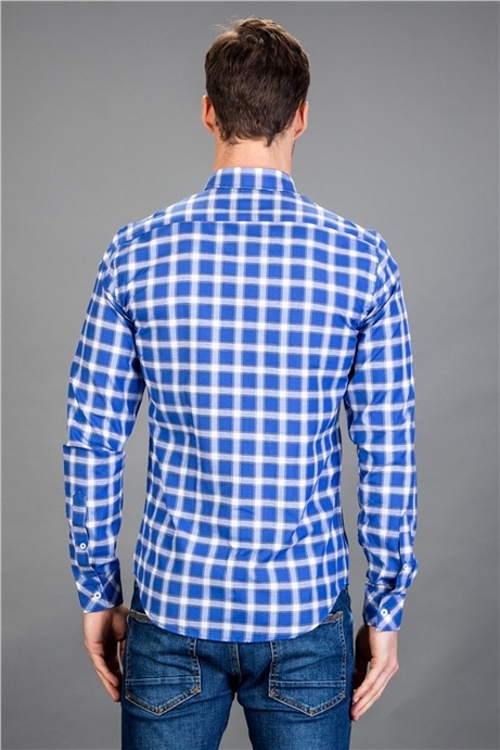 SLIM FIT LONG SLV CHECK ATOS   GÖMLEK