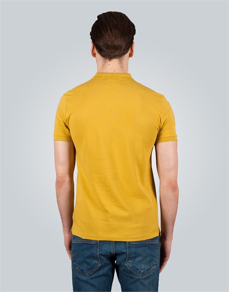 PLAIN PIQUE T-SHIRT SLIM FIT T-SHIRT