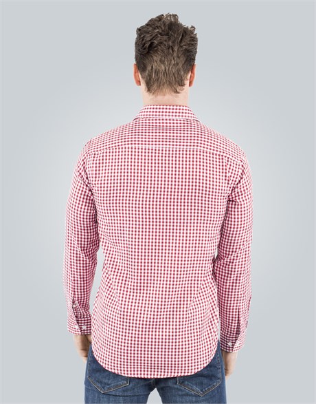 SLIM FIT LONG SLV WEREW   GÖMLEK SLIM FIT CHECKED