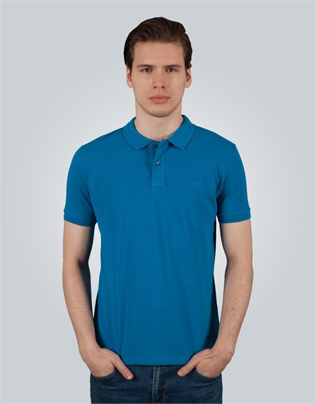 PLAIN PIQUE T-SHIRT SLIM FIT T-SHIRT