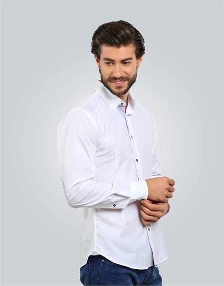 SLIM FIT LONG SLV NESTON SLIM FIT SPORT - SMART