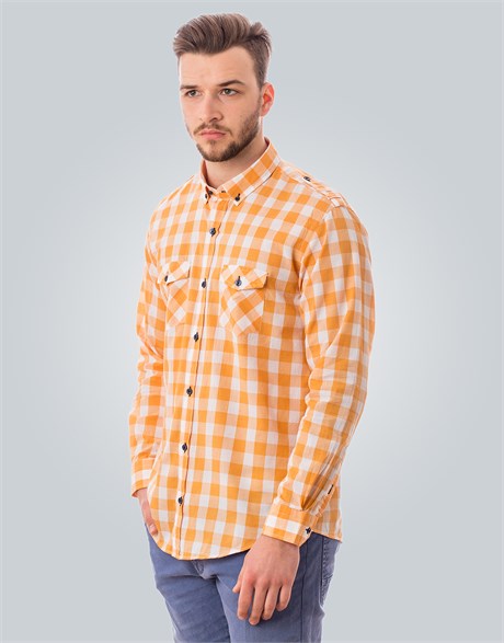 SLIM FIT LONG SLV MARTİN SLIM FIT CHECKED