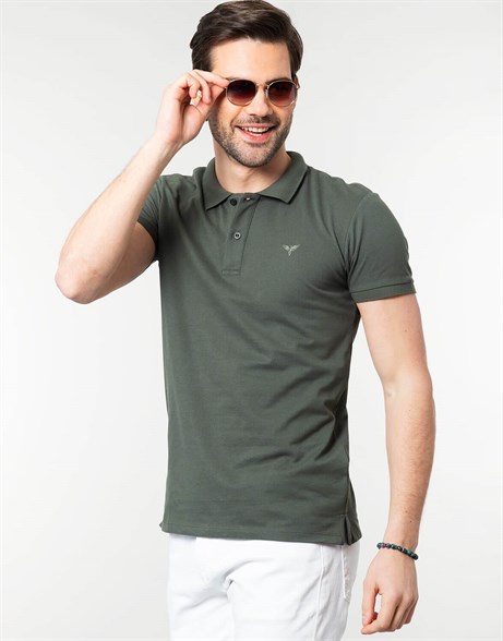 PLAIN PIQUE MELANGE T-SHIRT 71/1   TİŞÖRT SLIM FIT T-SHIRT